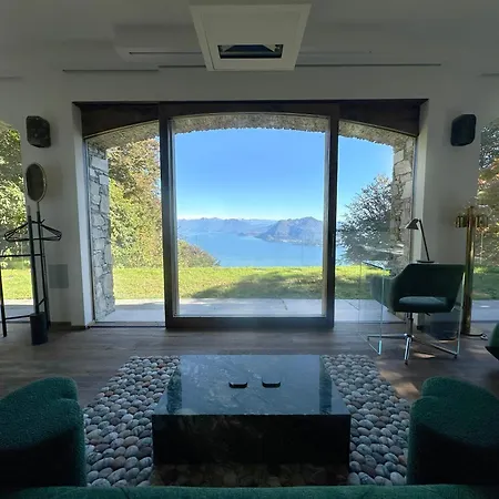 Private Luxury & Silence Retreat With Spectacular View Over The Maggiore Στρέσα