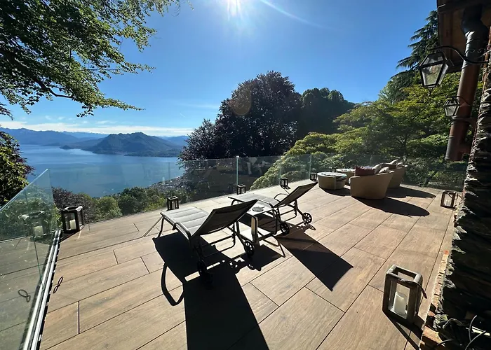 Private Luxury & Silence Retreat With Spectacular View Over The Maggiore Stresa