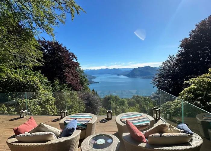 Private Luxury & Silence Retreat With Spectacular View Over The Maggiore 4*