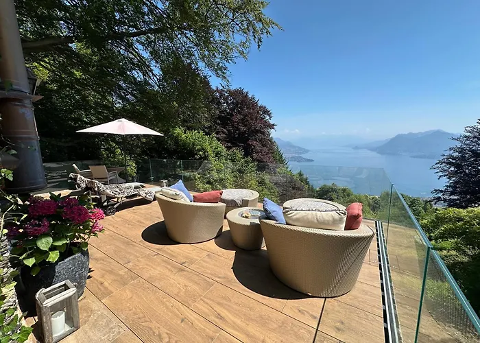 Private Luxury & Silence Retreat With Spectacular View Over The Maggiore