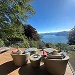 Private Luxury & Silence Retreat With Spectacular View Over The Maggiore Bed & Breakfast Stresa