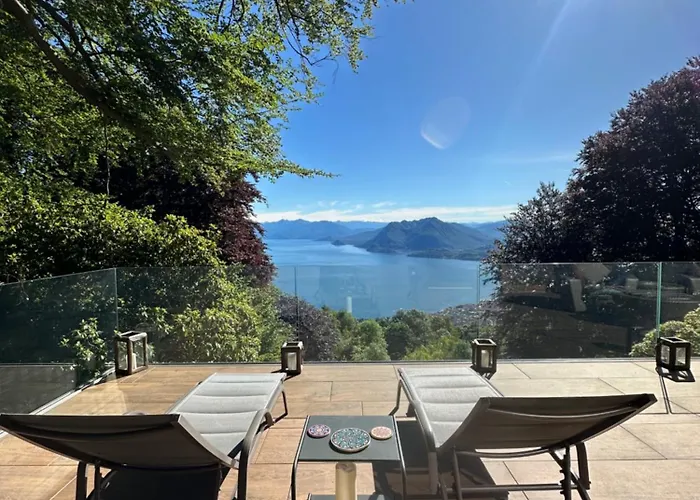 Private Luxury & Silence Retreat With Spectacular View Over The Maggiore 4*