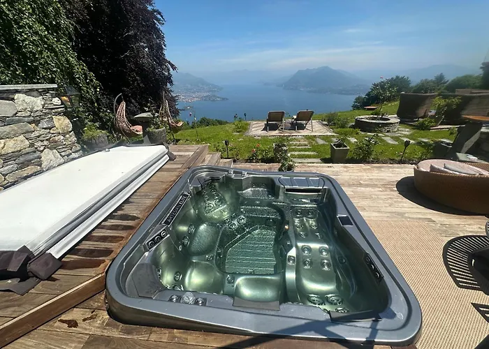 Private Luxury & Silence Retreat With Spectacular View Over The Maggiore 4* Стреза